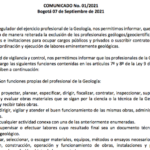 Comunicado 01 2021