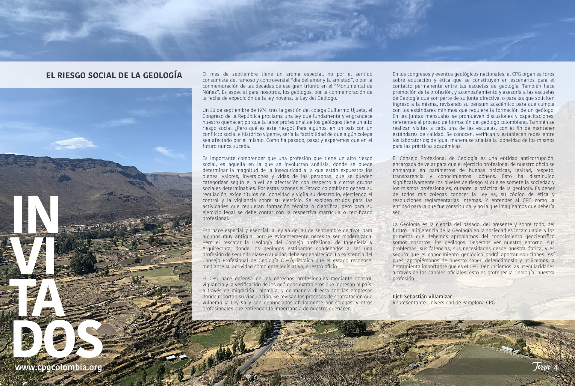 Boletín Terra #4 Página 4